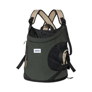 Imagem de Mochila Transportadora De Gato E Cachorro Em Lona Respirável, Bolsa De