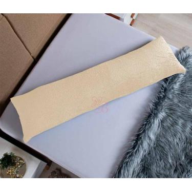 Imagem de Travesseiro Corpo 100% Silicone Xuxão 1,40x40 Capa Plush Cores - Bella