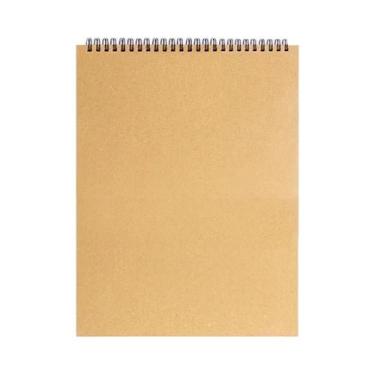 Imagem de Caderno De Desenho Profissional Para Aquarela 160 GSM, Diário Espiral,