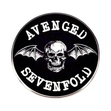 Imagem de Broche De Metal Da Banda De Rock Avenged Sevenfold, Pin De Música, Ace