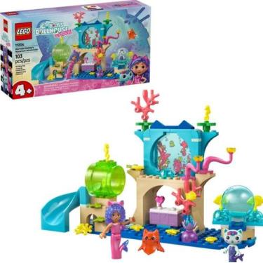 Imagem de Gabby's Dollhouse Aventura no Aquário da Sereia Lego 111204