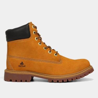 Imagem de Bota Couro Macboot Lauryn 04 Feminina, Mostarda, 34