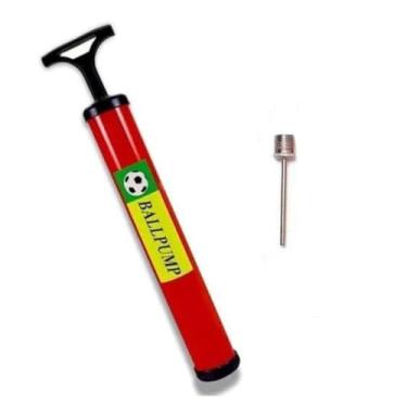 Imagem de Bomba De Ar Manual Com Bico Mangueira Encher Bola Basquete Futebol Volei Pneus De Bike Boias Infláveis