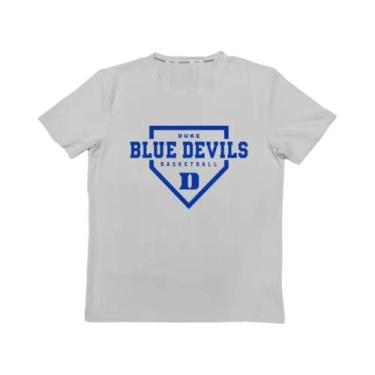 Imagem de Camiseta Masculina De Basquete Duke North Carolina, Manga Curta, Gola 