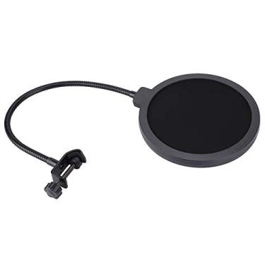 Imagem de Luqeeg Filtro de Microfone de Proteção de Filtro Pop para Estúdio de Gravação de Microfone, de Proteção de Ruído Anti-pop para Uso Em Estúdio, para Ambientes de Gravação Vocal Profissional, Metal,