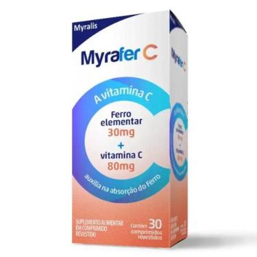 Imagem de Myrafer C 80mg C/30 cpr.