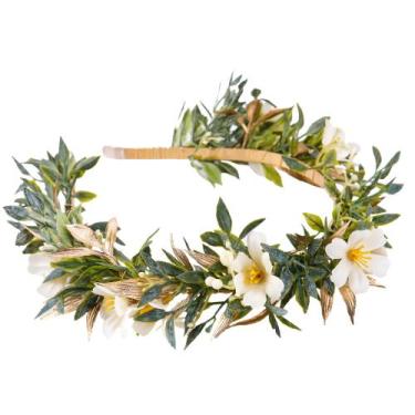 Imagem de Bandanas Flower Crown KorviShow Fairy para mulheres e meninas