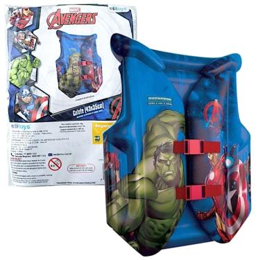 Imagem de Colete Inflável Avengers 43x35cm - ETITOYS