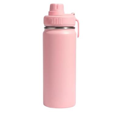 Imagem de Garrafa Térmica de Água Inox com Alça e Bico Academia (Rosa)