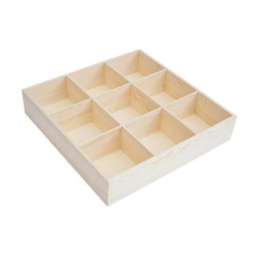 Imagem de MERIGLARE Vitrine expositora para miniaturas de carros em escala 1/64, e multifuncional, com 5 compartimentos, ideal para escritório, brinquedos e