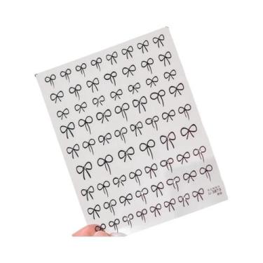 Imagem de Adesivos De Unha Kawaii Mini 5D Com Diamantes E Laços Japoneses Para A