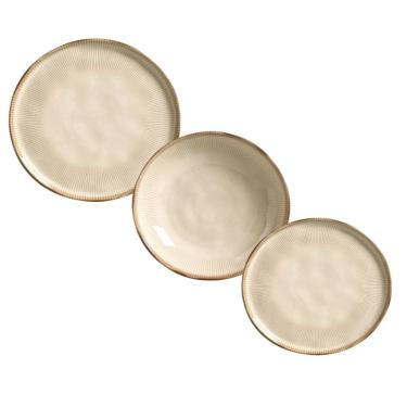 Imagem de Jogo de Pratos 18 Peças Bio Raio Porto Brasil