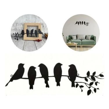 Imagem de Pássaros Pretos Decor