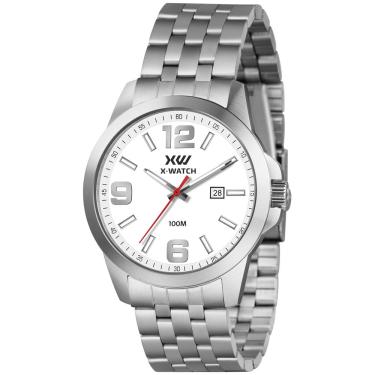 Imagem de Relógio X-Watch Masculino Ref: Xmss1064 B2sx Casual Prateado