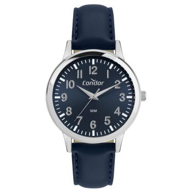 Imagem de Relógio Condor Masculino Ref: Co2035nro/3a Casual Prateado