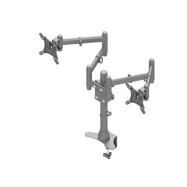 Imagem de Suporte Para 2 Monitores De 10 Até 27 Triarticulado - Morsa