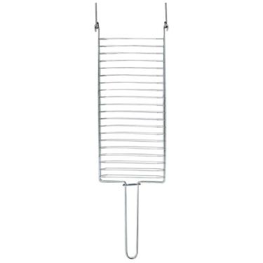 Imagem de Kit Preparo Churrasco 3Pcs Churrasqueira Grelha Espeto 65Cm