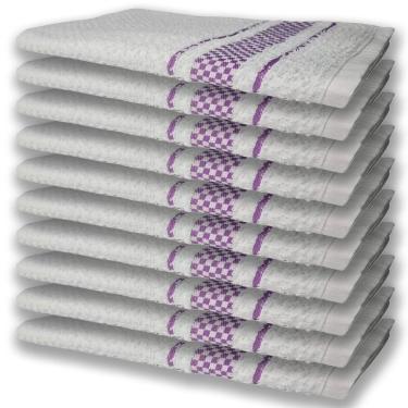 Imagem de 10 Panos De Prato Atoalhado Felpudo Premium Lil?s