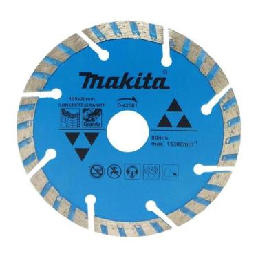 Imagem de Disco Diamantado Segmentado Makita Turbo D-42581