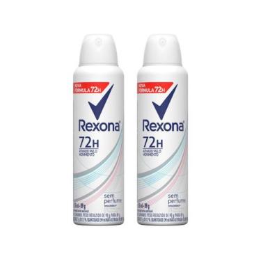 Imagem de Kit 2 Unidades Desodorante Antitranspirante  - Aerossol Rexona sem Per