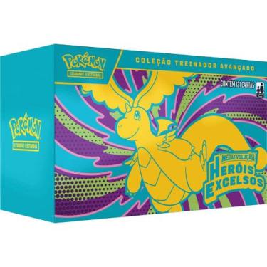 Imagem de Pokémon TCG Box Treinador Avançado Herois Excelsos Copag