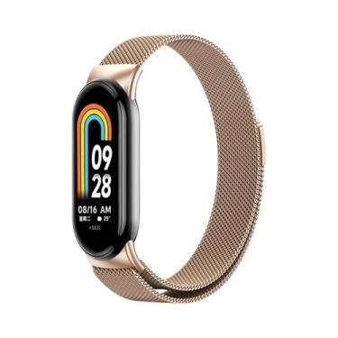 Imagem de Pulseira Magnética Milanese Loop Para Xiaomi Mi Band 8 9, Substituição