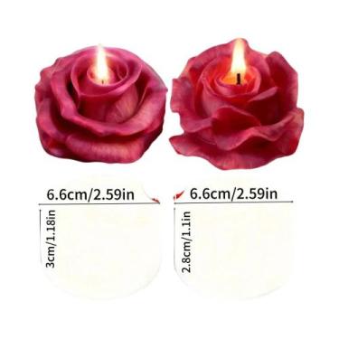 Imagem de Molde De Silicone Em Forma De Morango Para Velas Aromáticas E Sabonete