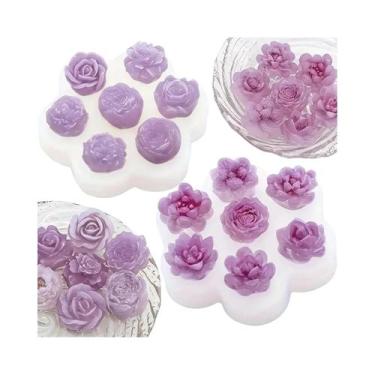 Imagem de Molde De Silicone Em Forma De Morango Para Velas Aromáticas E Sabonete