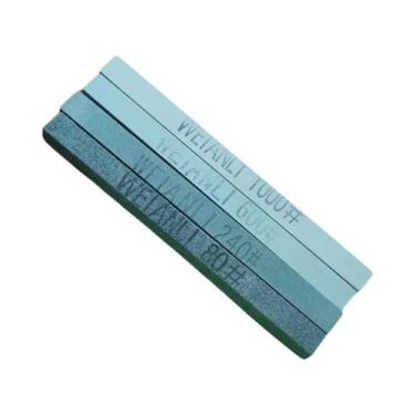 Imagem de Pedra De Afiar Premium De Carbeto De Silício Multi-Grit 150x10x10mm Pa
