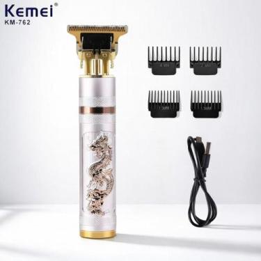 Imagem de Maquininha Kemei KM-762 , Compacta e Ideal para Profissionais - FAZA