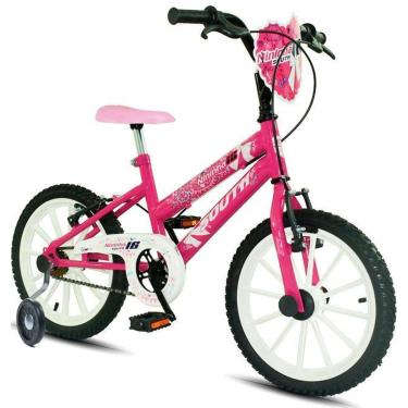 Imagem de Bicicleta Infantil Aro 16 Meninas South Nininha com Rodinha de Treino-Feminino