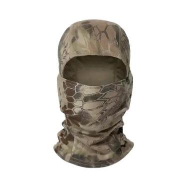 Imagem de Balaclava Camuflada De Rosto Inteiro Para Ciclismo, Caça, Caminhada, E