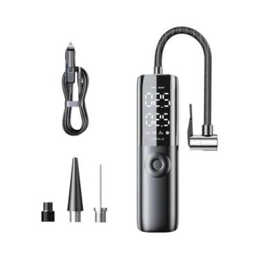 Imagem de Bomba De Ar Elétrica Portátil 12V 150PSI Para Pneus De Carro, Compress