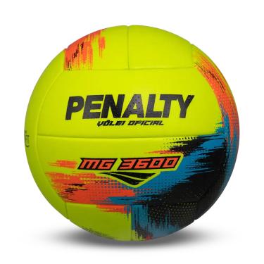 Imagem de Bola Vôlei Penalty Mg 3600 Oficial Soft Xxv Amarela