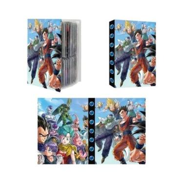Imagem de Álbum De Cartas Dragon Ball Goku Vegeta 240PCS Super Saiyan, Mapa De J
