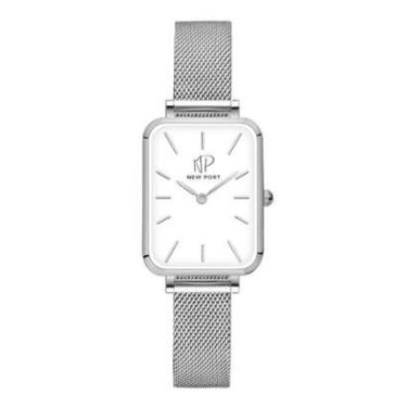 Imagem de Relógio New Port Quadrado Elegante Analógico Feminino-Feminino