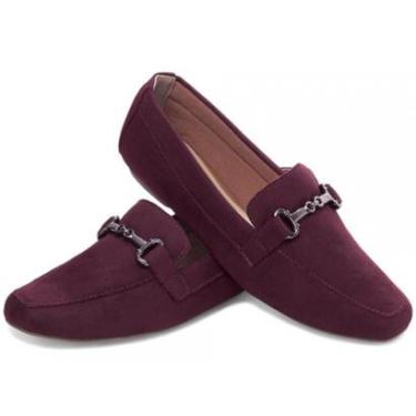 Imagem de Sapato Mocassim Social Camurça Bico Alongado-Feminino