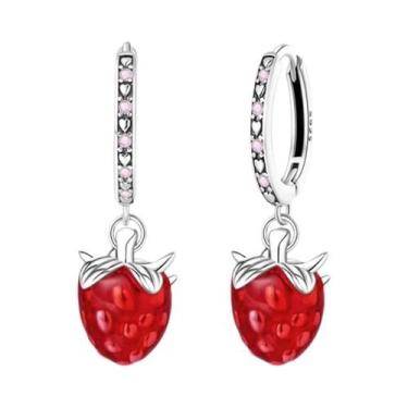 Imagem de Brincos De Prata Esterlina 925 Com Estrelas Rosa E Conchas Florais Par