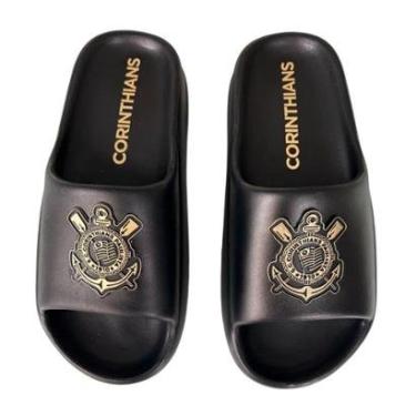 Imagem de Chinelo Coimbra Nuvem Corinthians Masculino-Masculino