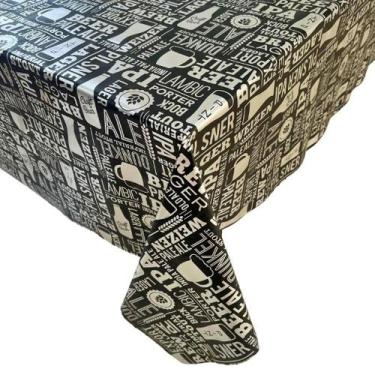 Imagem de Kit 10 Toalha De Mesa Quadrada Térmica Restaurante Bistrô Bares Lancho