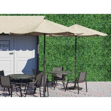 Imagem de Kit 18 Painéis Artificiais folhagem Premium - enfeite seu Jardim no es