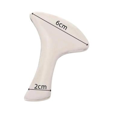 Imagem de Ferramenta De Massagem Portátil Em Aço Inoxidável Gua Sha Para Relaxam