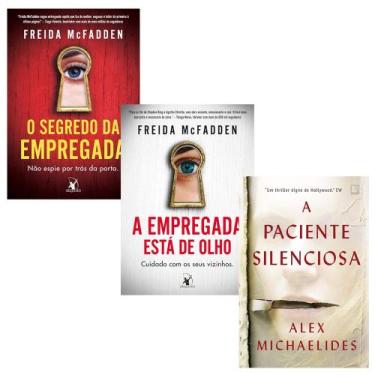Imagem de Kit 3 Livros, A Paciente Silenciosa + O Segredo Da Empregada (vol.2) +