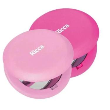 Imagem de Espelho de bolsa ricca 499 -, Rosa escuro