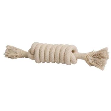 Imagem de Brinquedo para Cachorro Mordedor Corda Mola Chalesco Auxilia saúde buc