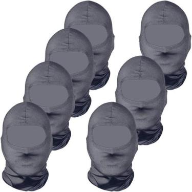Imagem de Kit 7 balaclavas balaclava touca toca ninja bandana UV50+ - EX311, Chu