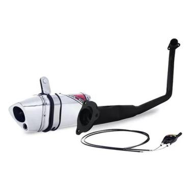Imagem de Escape / Ponteira Coyote TRS 2 Way + Mais JUNIOR 20cm em Alumínio - Fl