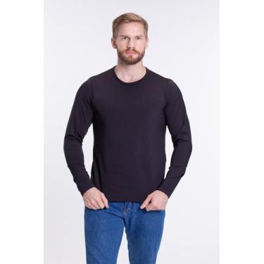 Imagem de Camiseta Adulto Térmico Masculina UV50+ Preta - Vida Costeira Oficial,
