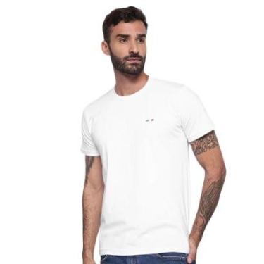 Imagem de Camiseta Masculina Básica Vih Triny com Bordado no Estilo Algodão Premium Itália-Masculino