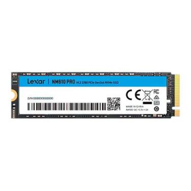 Imagem de Ssd 500gb lexar nm610 pro m2 2280 nvme pcie lnm610p500g-rnnng